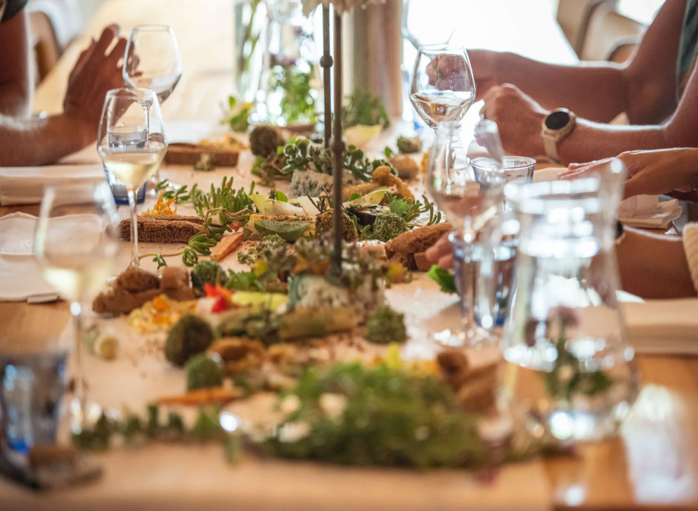 Wildpluk lunch en Proeftuin Diner