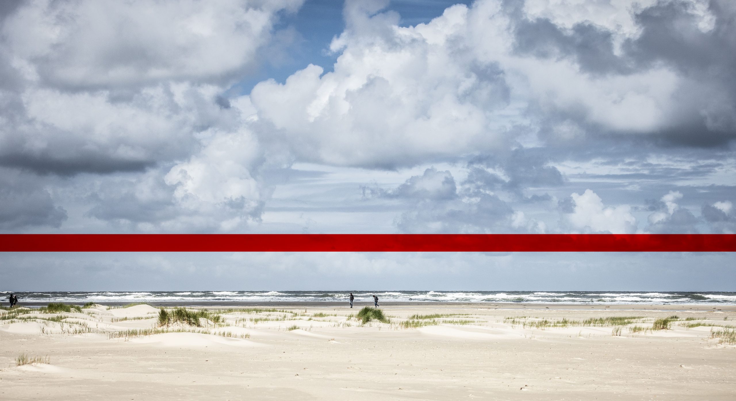 Rode Lijn actie op Terschelling tijdens Oerol