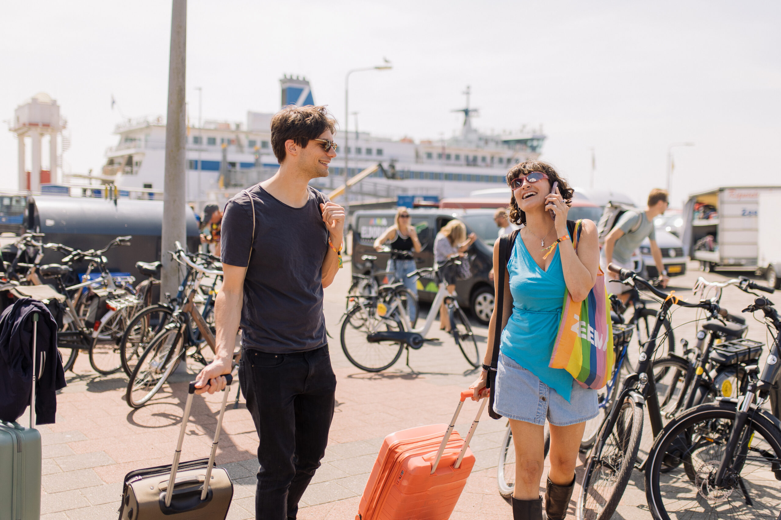 Boek je reis, fiets en slaapplek voor Oerol