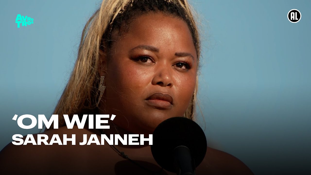 Sarah Janneh bij Opium op Oerol