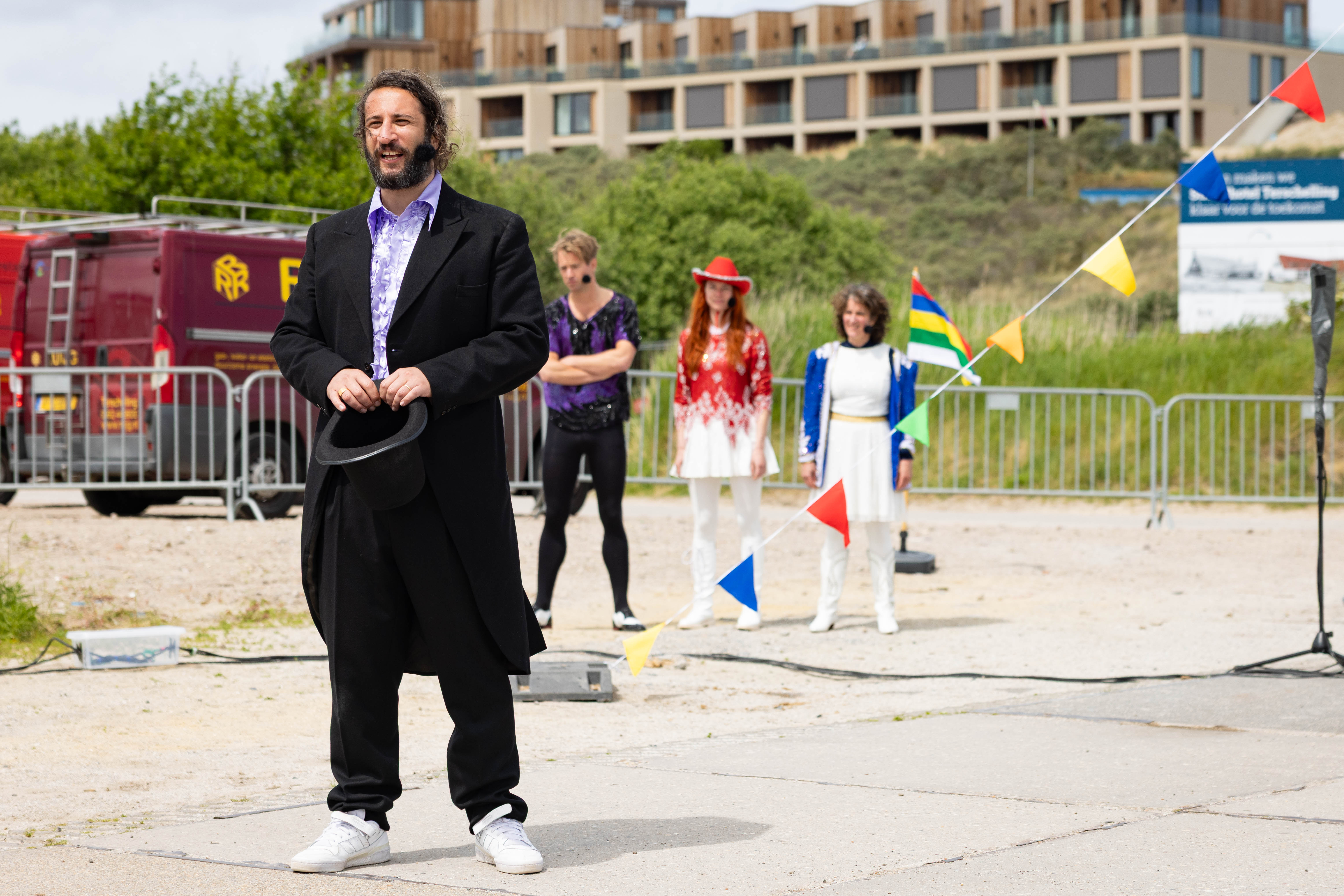 George Tobal draws on his own experiences for ‘AZC: The Musical’. ‘Those people with torches, that’s not the Netherlands.’