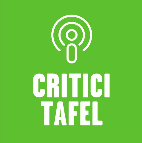 Logo van de podcast Critici om tafel